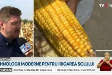 România caută soluţii pentru viitoarele recolte – Tehnologiile moderne, sprijin pentru irigații