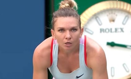 Simona Halep, eliminată surprinzător de Daria Snigur, în primul tur la US Open