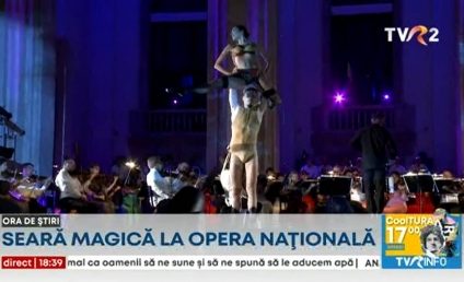 Seară magică în Parcul Operei din Capitală. Mii de oameni au asistat la Gala Extraordinară – Promenada Operei