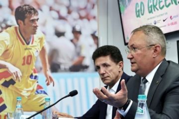 VIDEO. Nicolae Ciucă: Academia de fotbal „Gheorghe Hagi” este un proiect important pentru fotbalul românesc