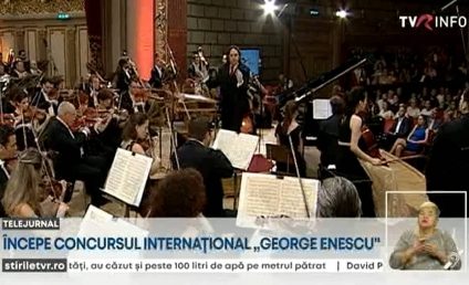 Ultimele pregătiri pentru Concursul Internațional ”George Enescu” –  A XVIII-a ediție se desfășoară sub genericul ”Music of Hope – Muzica speranței”