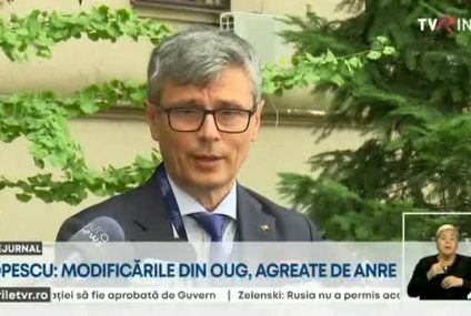 Virgil Popescu: Ordonanța nu încalcă vreo directivă europeană, textul a fost avizat de Autoritatea Națională de Reglementare în Energie