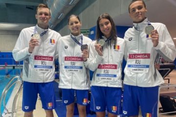 CM de Înot pentru juniori de la Lima: ivii români au obținut medalii de argint în proba de ştafetă combinată 4×100 m liber şi bronz la 800 m liber