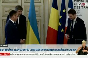 Franța și România au semnat un acord privind creșterea exporturilor de grâne ucrainene