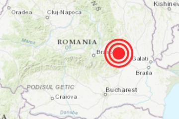 Cutremur cu magnitudinea 4,2 în judeţul Buzău