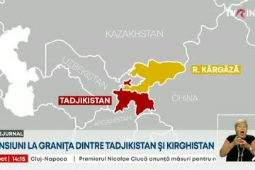 27 de persoane au murit în luptele de la granița dintre Kârgâzstan și Tadjikistan.  Pe teritoriul celor două foste sovietice se află baze militare