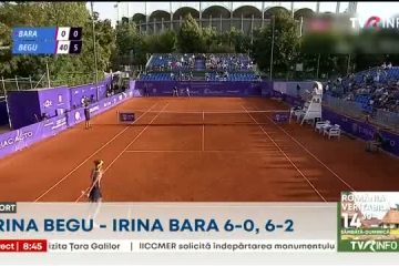 Tenis: Irina Begu a învins-o pe Irina Bara şi s-a calificat în sferturi de finală la Ţiriac Foundation Trophy. Este singura româncă rămasă în proba de simplu