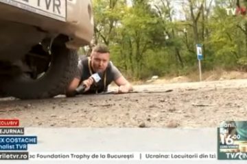 O nouă mărturie a corespondentului TVR în Ucraina, despre momentul în care echipa a fost prinsă într-un schimb de focuri: Ne-a cuprins frica. Militarii au strigat la noi, chiar înjurând, să plecăm de acolo