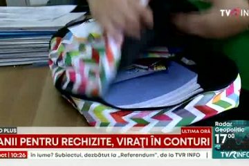 Sprijinul financiar pentru elevii din familii defavorizate intră de astăzi pe cardurile distribuite special pentru acest program