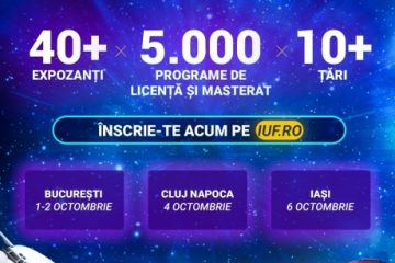 Peste 45 de universităţi internaţionale îşi vor prezenta programele de studiu la The International University Fair