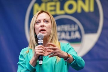 Giorgia Meloni dă asigurări că viitorul său guvern va susţine Ucraina