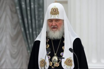 Patriarhul rus Kirill, în izolare, bolnav la pat, după ce a fost testat pozitiv la COVID-19