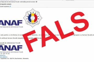 ANAF avertizează cu privire la o nouă campanie de mesaje false, transmise în numele instituţiei