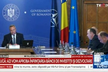Premierul Nicolae Ciucă anunță înființarea Băncii de Investiţii şi Dezvoltare S.A., cu capital de stat. Câciu: ”Această bancă va fi înființată pe criterii de performanță”