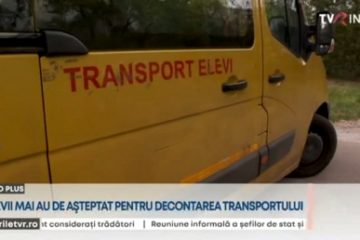 Elevii mai au de așteptat pentru decontarea tranului. Alocația forfetară, soluție pe termen scurt