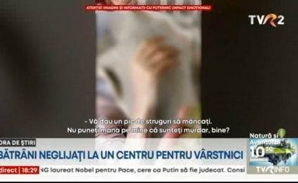 Un bătrân căzut pe podea, altul lăsat nespălat, la un centru pentru vârstnici din Sibiu. Imagini cu puternic impact emoțional!