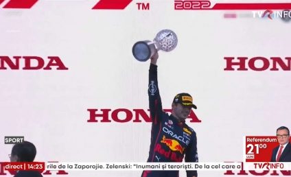 F1: Verstappen a câştigat MP al Japoniei şi este din nou campion mondial