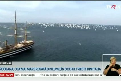 Imagini impresionante de la Barcolana, cea mai mare regată nautică din lume. Anul acesta, cursa a fost câștigată, în premieră, de o femeie