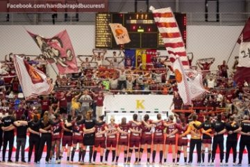 Handbal feminin: Victorie importantă pentru Rapid în Liga Campionilor, 34-32 cu Esbjerg