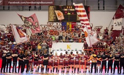 Handbal feminin: Victorie importantă pentru Rapid în Liga Campionilor, 34-32 cu Esbjerg