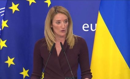 Metsola: Republica Moldova necesită o atenţie specială. E o situaţie în care oricând o opoziţie ostilă poate face pasul înainte