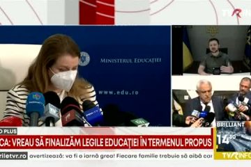 Ministrul Educației: Prioritatea noastră este să păstrăm toate școlile deschise, indiferent de ce se întâmplă pe piața energetică. Din analizele noastre, nu există motive de îngrijorare