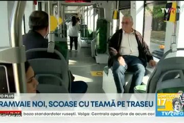 Noile tramvaie Imperio ar putea ieşi pe traseu, în Capitală, la începutul lunii noiembrie