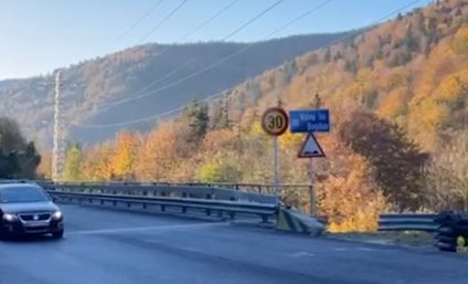 Restricţiile de circulaţie pe DN1 în zona localităţii Sinaia au fost ridicate