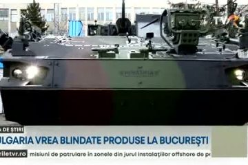 Bulgaria vrea să cumpere blindate Piranha V, produse de Uzina Mecanică și General Dynamics. Ministrul Economiei: Atât pentru Bulgaria, cât și pentru un alt stat, am înaintat ofertele tehnice