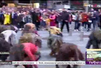 Flashmob în Times Square, la 40 de ani de la lansarea albumului Thriller al lui Michael Jackson