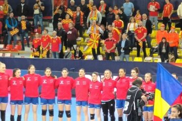 Handbal feminin: România s-a calificat în grupele principale la EURO 2022, după 31-23 cu Macedonia de Nord