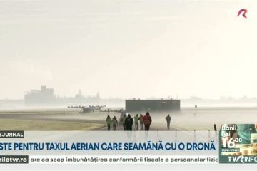 Paris: Teste pentru taxiul aerian care seamănă cu o dronă