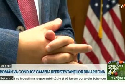 Românul Ben Toma, ales președinte al Camerei Reprezentanților din Arizona. Este cea mai înaltă funcție în sistemul legislativ al Statelor Unite deținută de un american de origine română