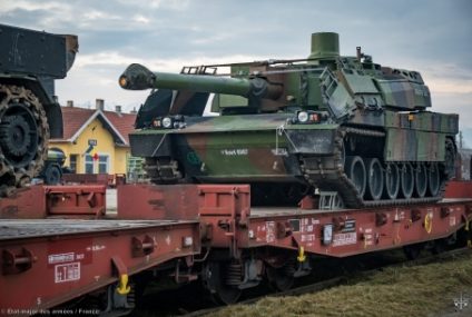Ministerul Apărării Naționale: Tancurile franceze Leclerc au ajuns în România