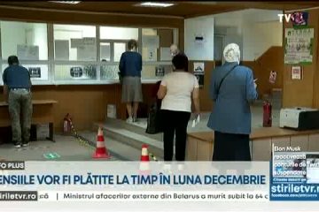 Ministrul Muncii: Pensiile nu vor întârzia din cauza zilelor libere din luna decembrie. Angajaţii de la Poşta Română vor lucra pe 2 decembrie