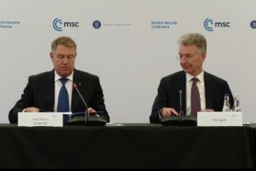 Iohannis, la Reuniunea Liderilor de la München, organizată în premieră în Europa de Sud-Est: Unitatea noastră transatlantică, o surpriză strategică pentru Rusia. Solidaritatea noastră cu Ucraina trebuie să continue