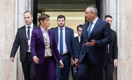 Premierul Nicolae Ciucă şi omologul său de la Belgrad, Ana Brnabic, au discutat despre proiecte în domeniul conectivităţii energetice şi de tran