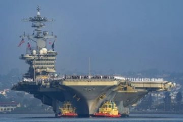 SUA: Nouă răniţi într-un incendiu la bordul portavionului USS Abraham Lincoln