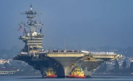 SUA: Nouă răniţi într-un incendiu la bordul portavionului USS Abraham Lincoln