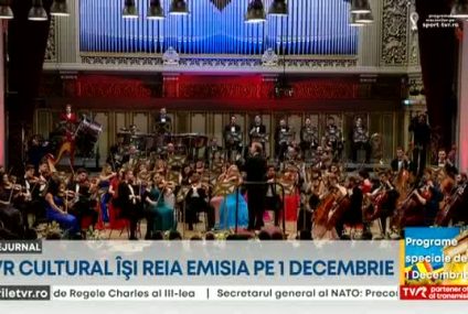 “Să ştim. Să fim”. TVR CULTURAL reia emisia din 1 Decembrie. Pe ce poziție găsiți postul în grila TV
