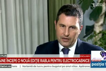 Luni începe o nouă ediţie a programului „Rabla pentru electrocasnice”. Vor fi emise vouchere pentru frigidere, congelatoare, maşini de spălat rufe şi vase