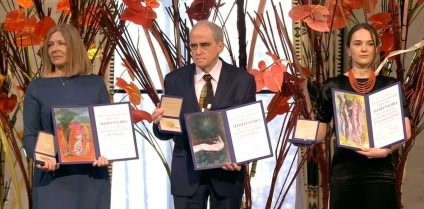 Premiul Nobel pentru Pace | Cei trei laureaţi, ucrainean, rus şi belarus, denunţă războiul „nebunesc şi criminal” declanşat de Putin în Ucraina