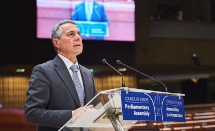 Preşedintele Klaus Iohannis îl va primi luni, la Palatul Cotroceni, pe preşedintele Confederaţiei Elveţiene, Ignazio Cassis