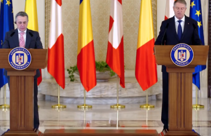 Preşedintele Confederaţiei Elveţiene a fost primit de preşedintele Iohannis: România trebuie să facă parte din Schengen. Austria este supusă unor presiuni migratorii