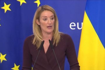 Preşedintele Parlamentului European vine în România. Marţi, Roberta Metsola va avea o întâlnire cu tinerii la Universitatea din Bucureşti