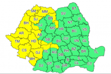 Vreme la extreme în România. Valul de aer cald va fi urmat de unul polar