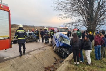 Accident rutier în judeţul Vaslui. Şase persoane rănite, între care doi copii