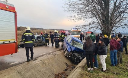 Accident rutier în judeţul Vaslui. Şase persoane rănite, între care doi copii