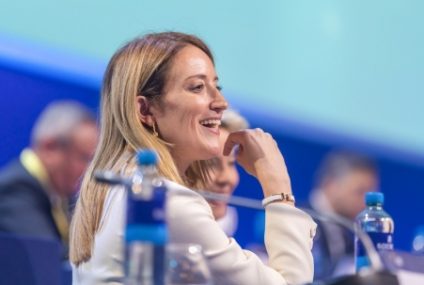 Preşedintele Parlamentului European, în vizită de lucru la Bucureşti. Roberta Metsola va avea întâlniri cu oficialii români şi va susţine un discurs în Parlament