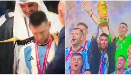 Ce simbolizează mantia de pe umerii lui Messi, care a provocat controverse în mediul online